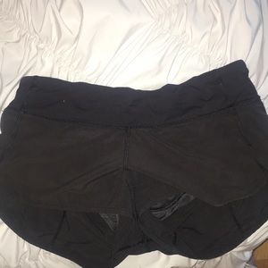 Black lululemon shorts